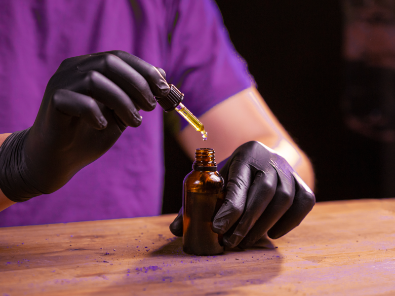 Precision terpene dropper delivery