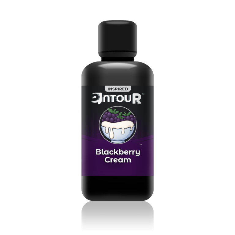 Entour Blackberry Cream terpene blend bottle