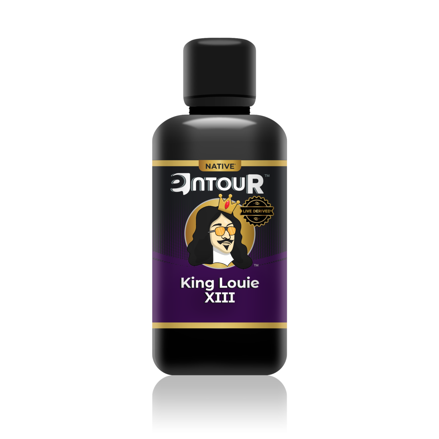 Entour King Louie XIII terpene blend bottle