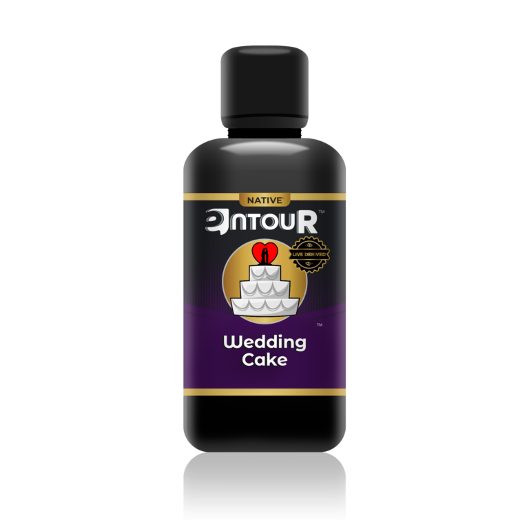Entour Wedding Cake Live Derived terpene blend bottle