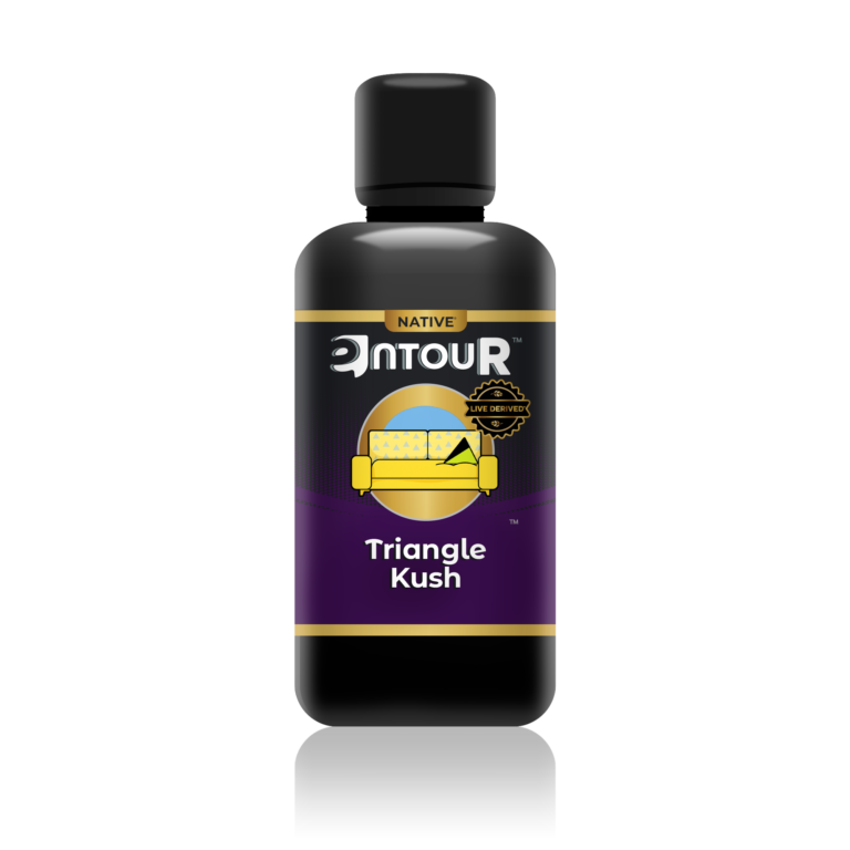 Entour Triangle Kush Live Derived terpene blend bottle