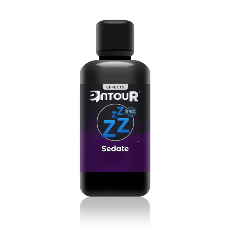 Entour Sedate effects terpene blend bottle